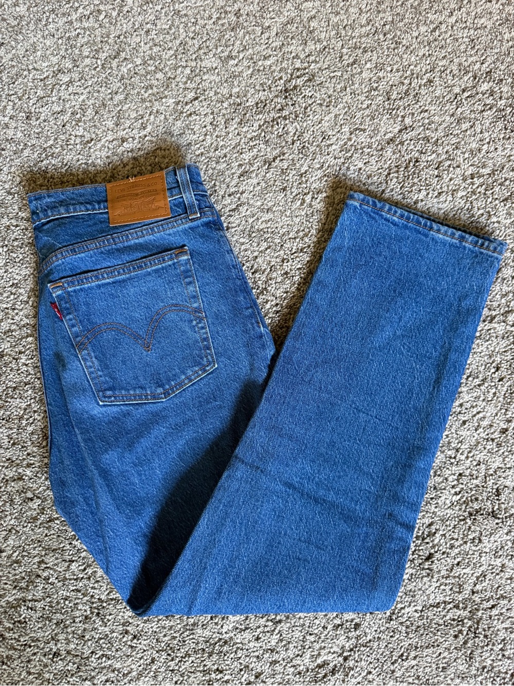 Levi's Women's Wedgie Straight-Leg Jeans
